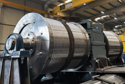 Process crane designed for continuous heavy duty operations