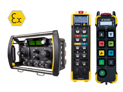 Commande par joystick pour mouvements précis du pont roulant