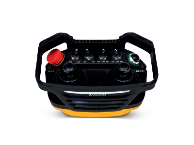 Télécommande radio sans fil ergonomique pour pilotage de pont roulant Wimac