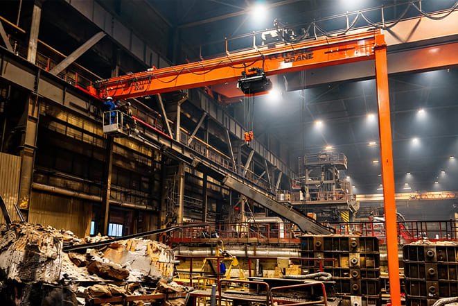 Palan portique semi-portique