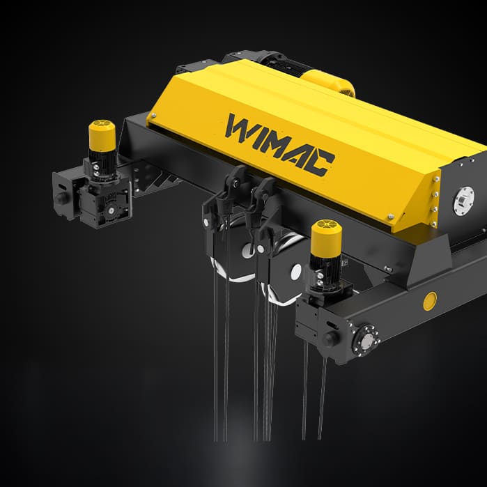 Palan à câble pour pont roulant bipoutre - Palan électrique Turquie