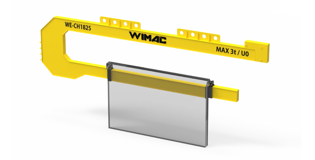 C&eacute; de Levage pour Plaques en Conteneur Wimac WE-CH1825